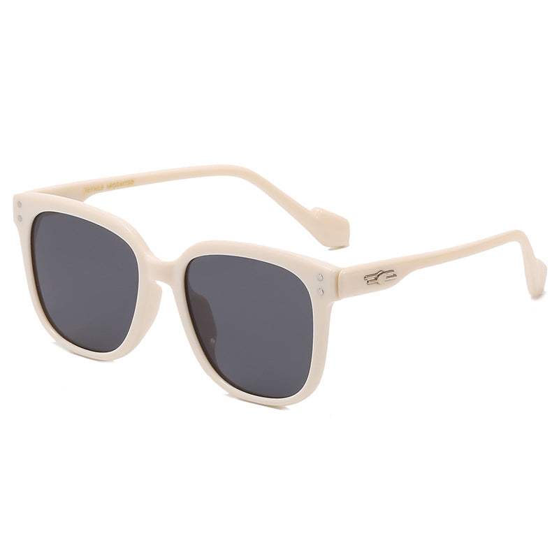 Damen stylische rechteckige Brille Brehn