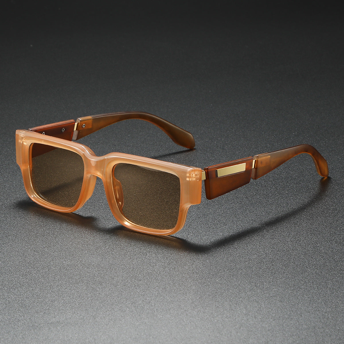 Damen Modische Oversized-Sonnenbrille mit elegantem Kunststoffrahmen Brehn