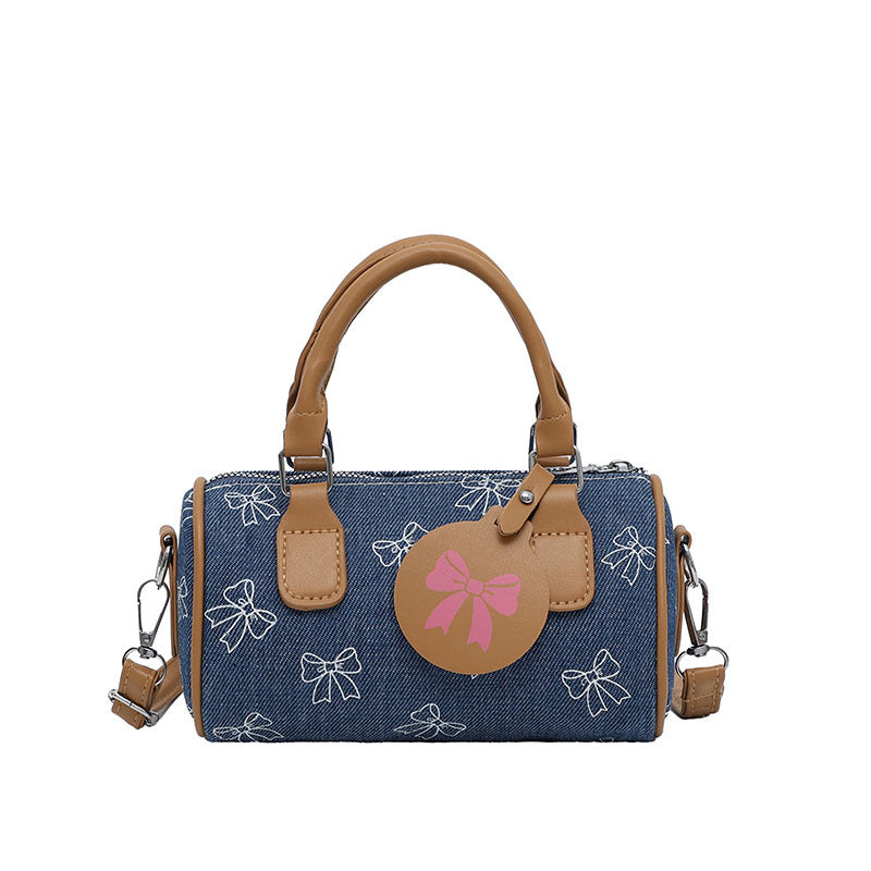 WoPlayful Bow-Printed Mini-Handtasche Brehn