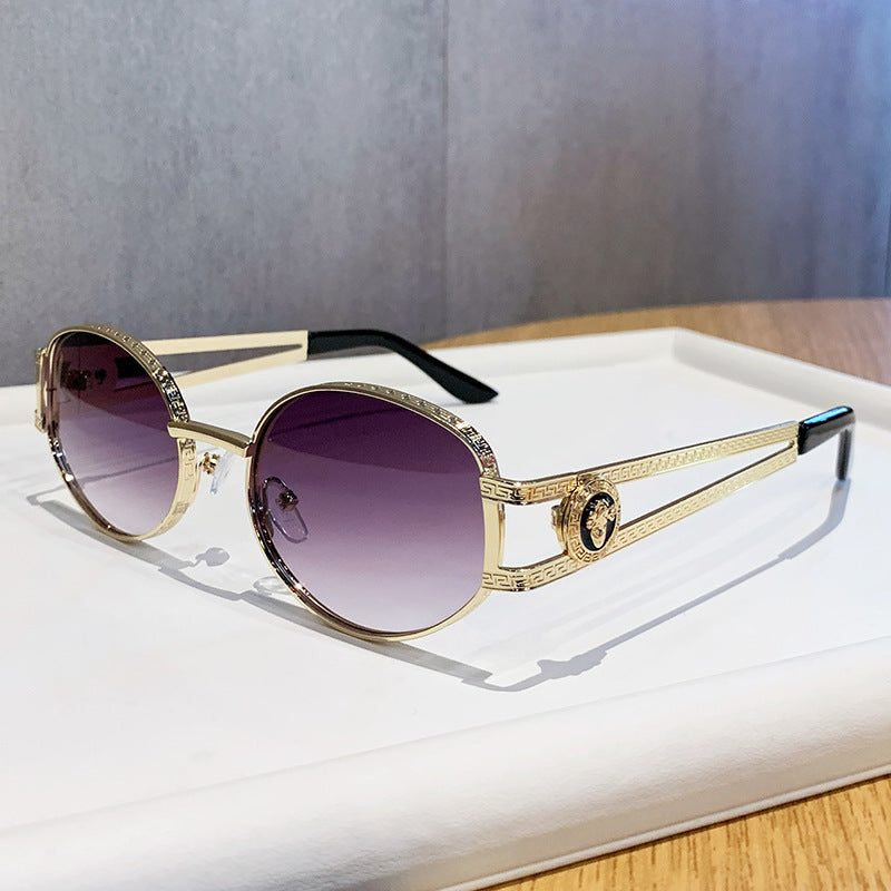 Damen elegante Sonnenbrille mit luxuriösem Rahmen und filigranem Design Brehn