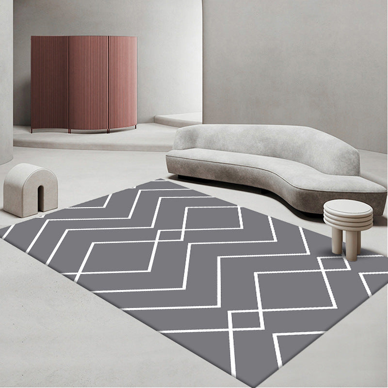 Zeitgenössischer geometrischer Teppich Brehn