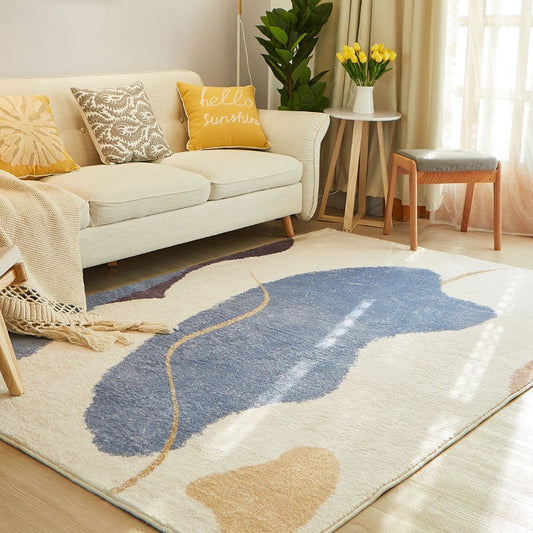 Abstraktes Design Boden Teppich Brehn