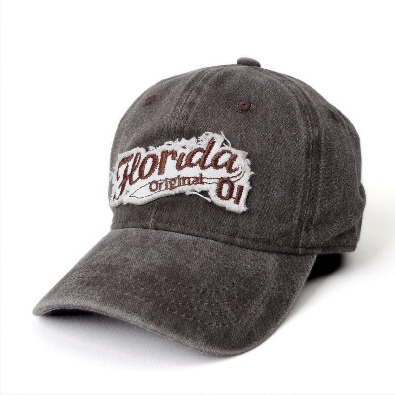 Damen Vintage-inspirierte Baumwoll-Baseballmütze Brehn
