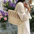 Handtasche Aus Geflochtenem Naturmaterial mit Luftiger Struktur Brehn