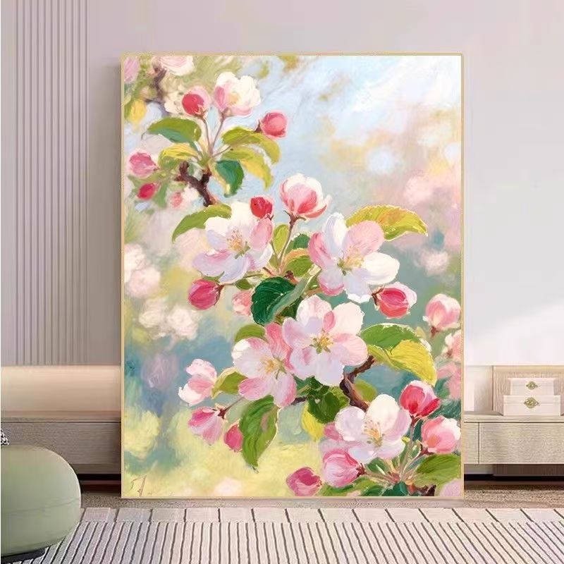 Florales Impressionisten-Leinwandkunst Brehn