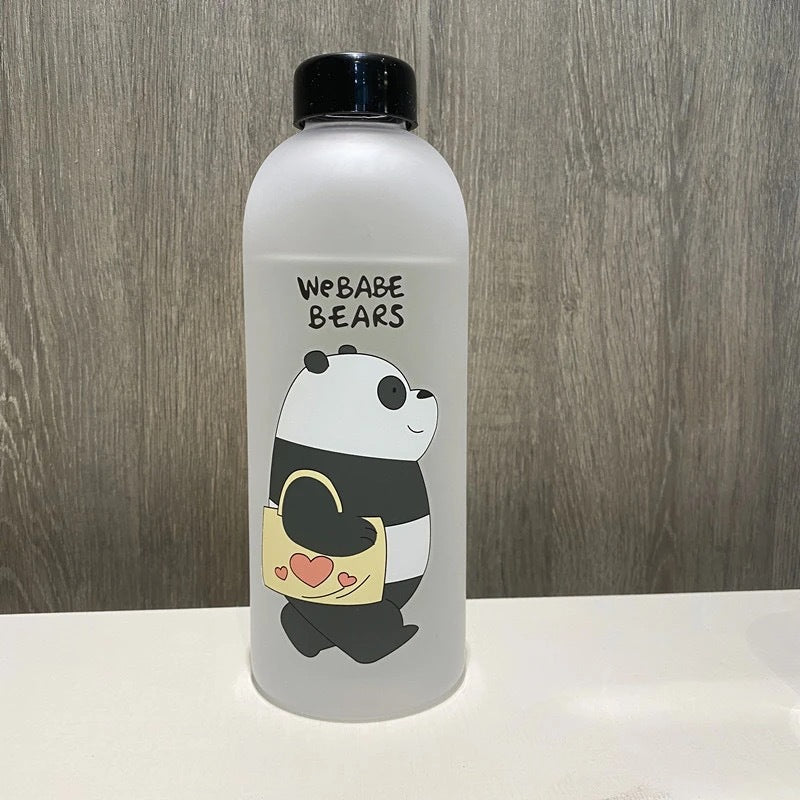 Damen kreative Trinkflasche mit verspieltem Pandadesign Brehn