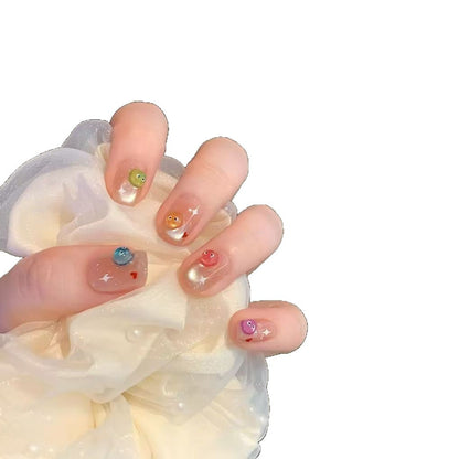 Verspielte Kunst Nagelspitzen