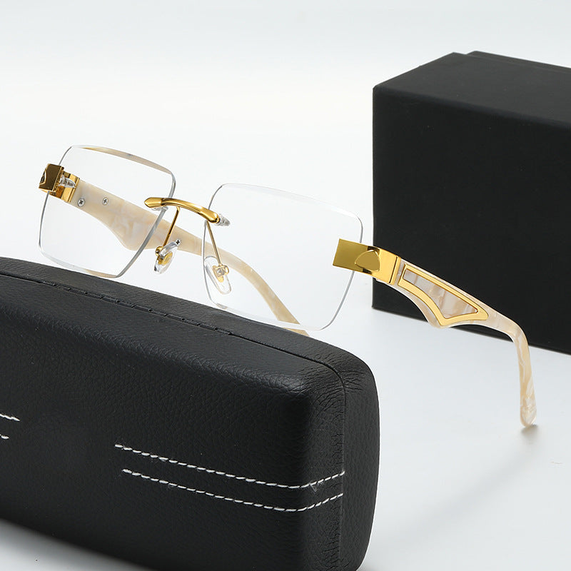 Damen modische Brille mit quadratischem Rahmen Brehn