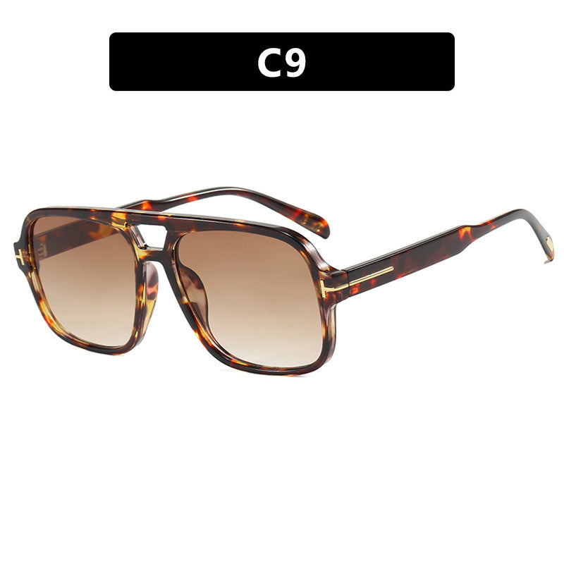 Damen Stylische Sonnenbrille im markanten Rechteckformat Brehn