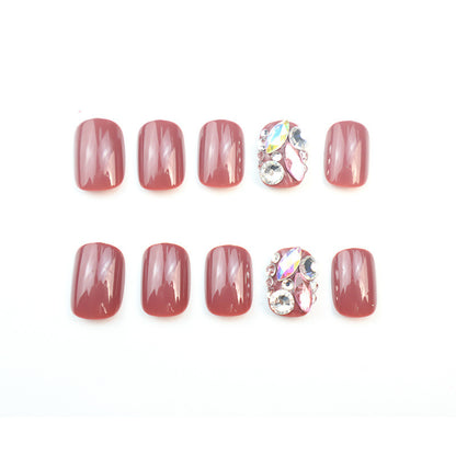 Premium Dekorative Künstliche Nail Set Brehn