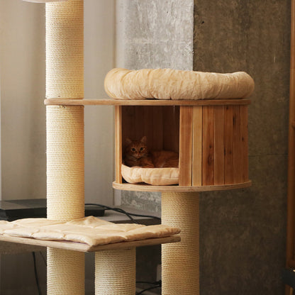 Gemütlicher Katzenbaum mit mehreren Ebenen Brehn