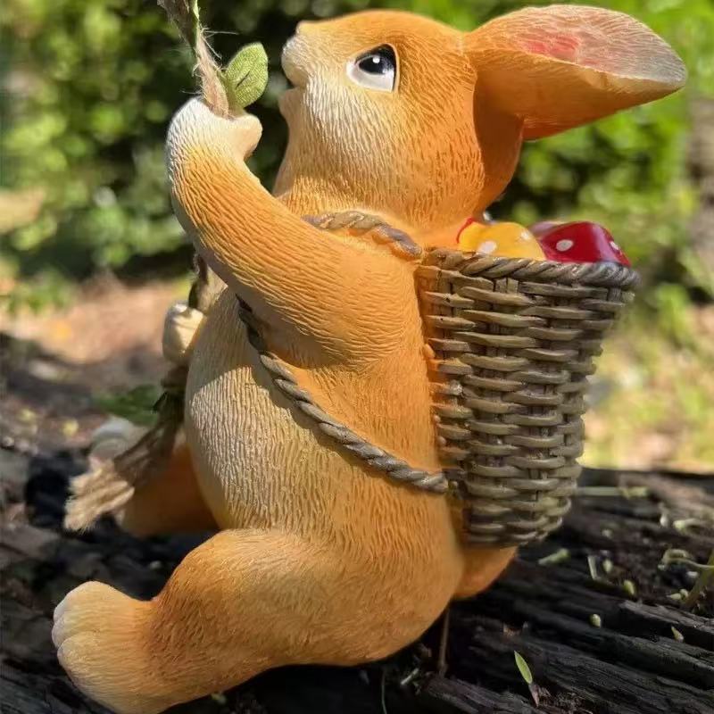Niedliche hängende Hasenfigur Brehn