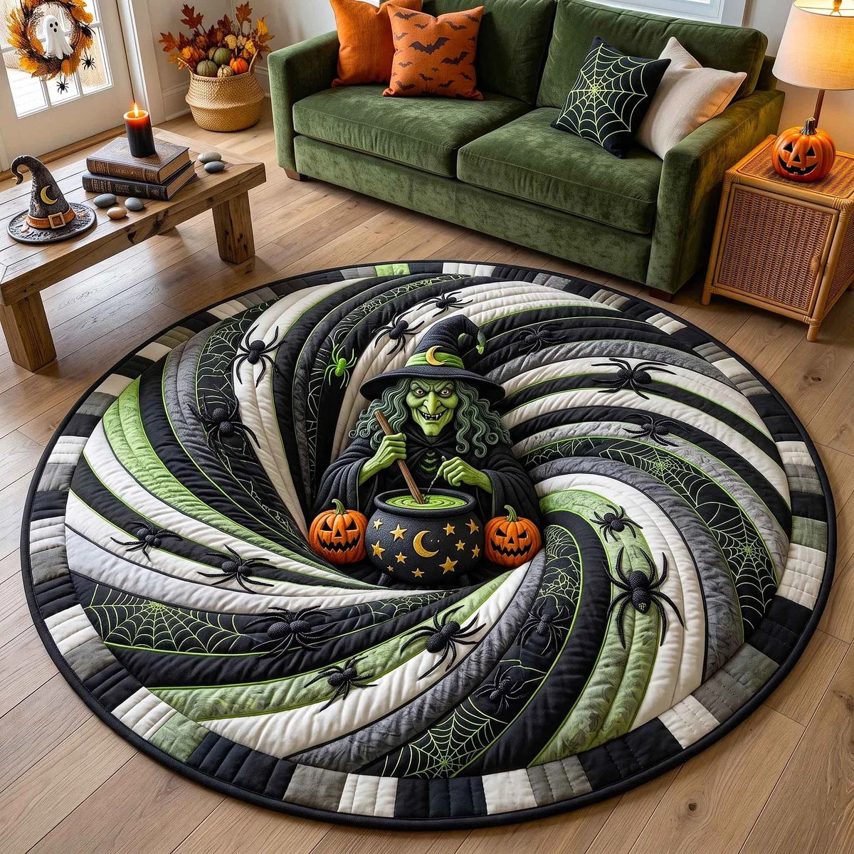 Halloween-Themen Runde Teppich