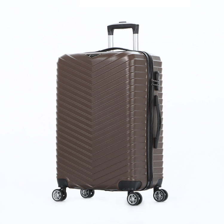 Unisex Chevron-Muster Hartschalen-Reisetasche Brehn