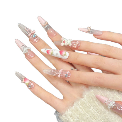 Dekoratives 3D Nagelkunstset