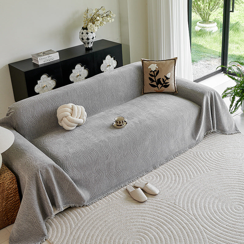 Strukturierte dekorative Sofa-Decke