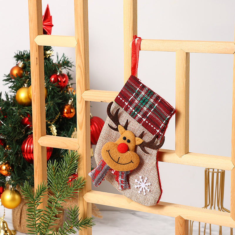 Weihnachtliche Socken Brehn
