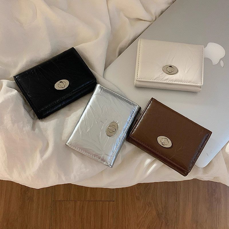 Elegante Strukturierte Leder Geldbörse Brehn