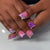 Kreative Blumen Acryl Nagelkunst Brehn