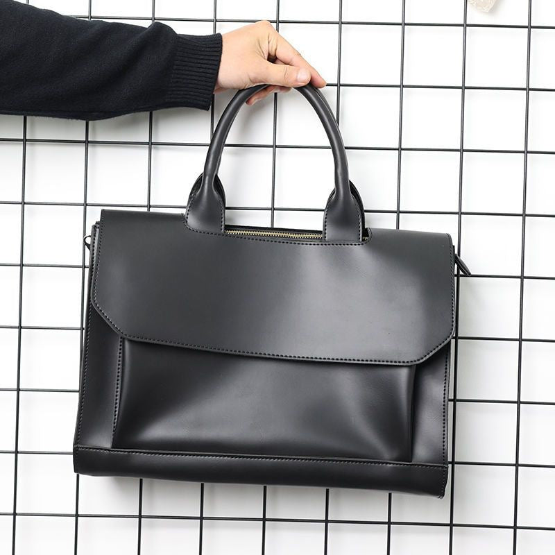 Elegante Aktentasche mit Praktischer Außentasche Brehn