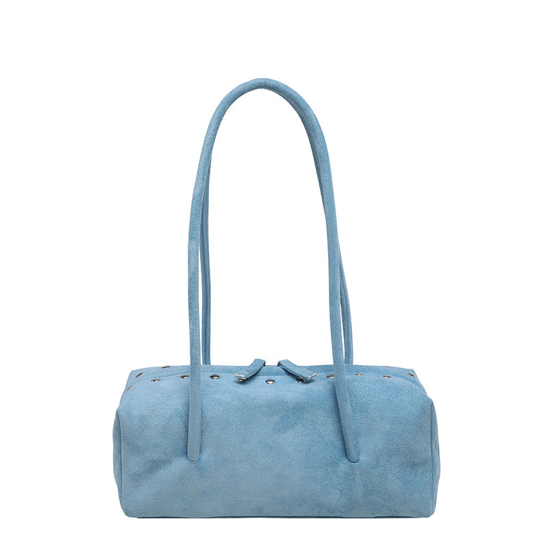Elegante Wildleder-Handtasche