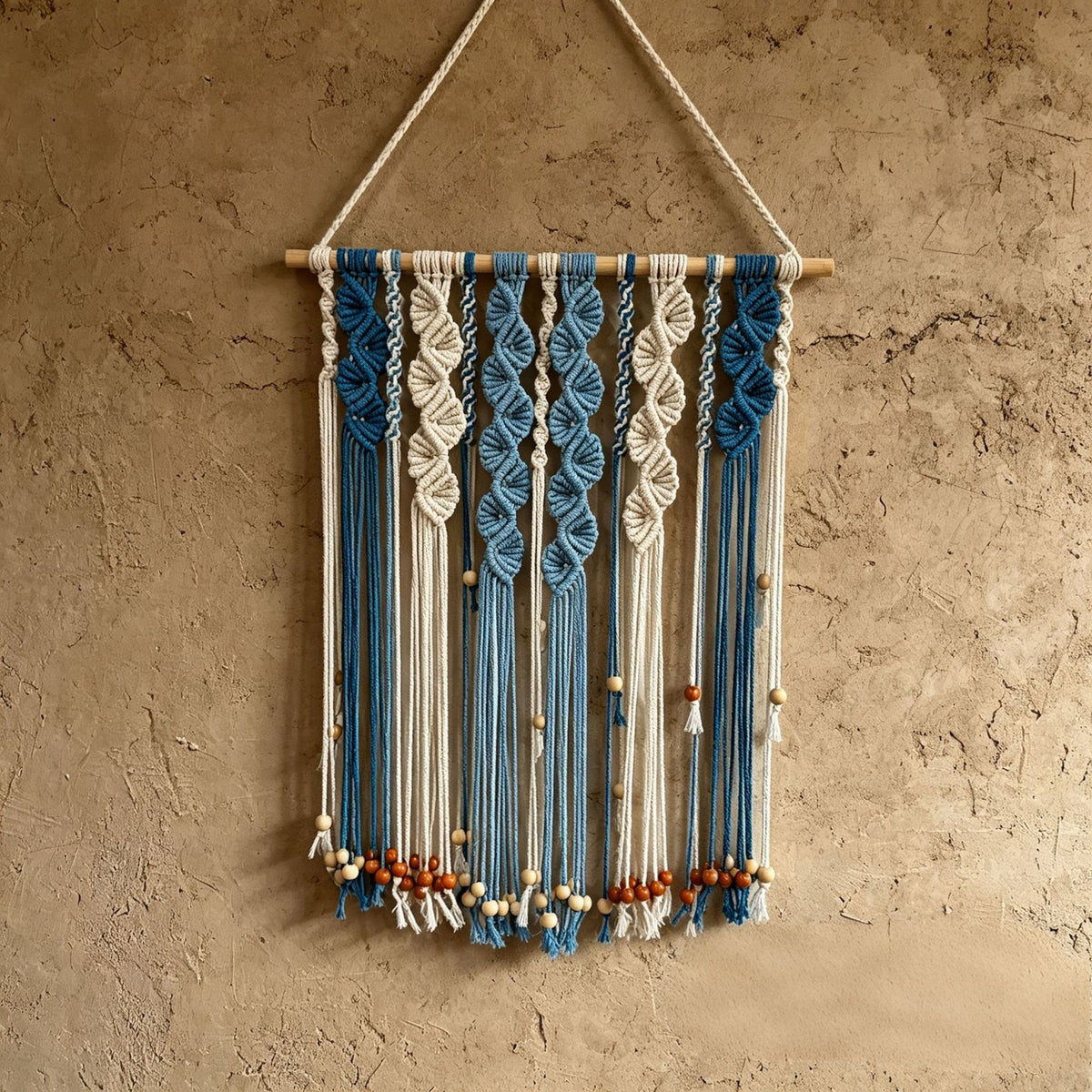 Floral Macrame Wandbehang Brehn