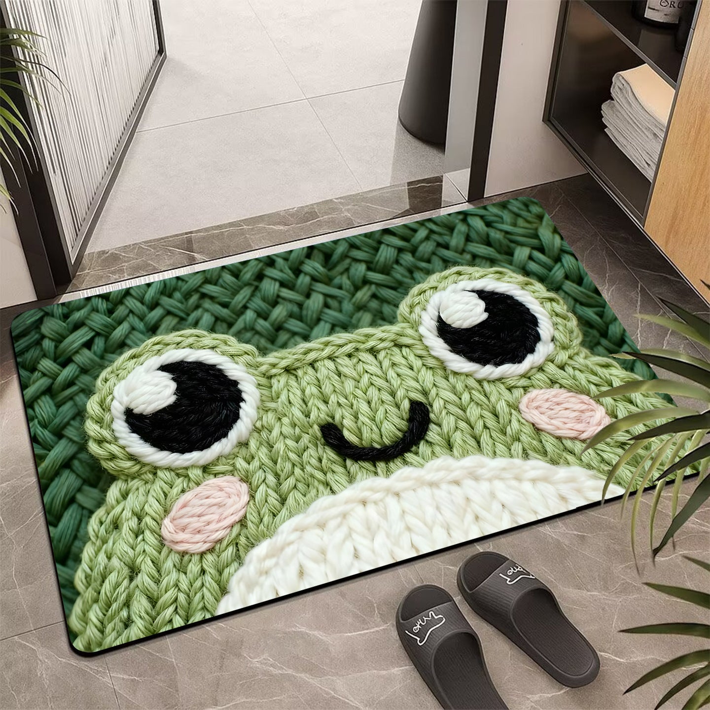 Süße Bärenförmige Fußmatte