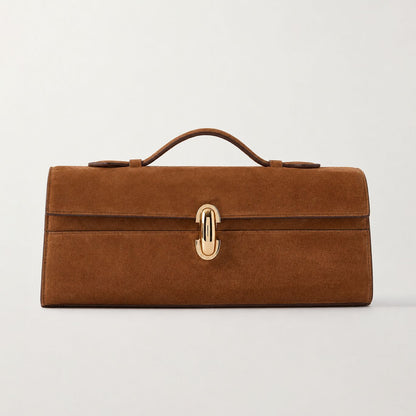 Elegante Wildleder Handtasche