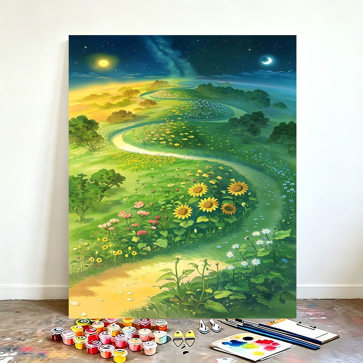 DIY Malen nach Zahlen Kunstset Brehn