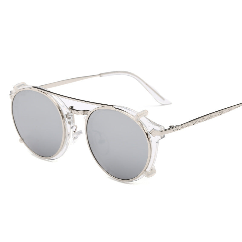 Damen designorientierte Sonnenbrille mit hochwertigem Metallrahmen Brehn
