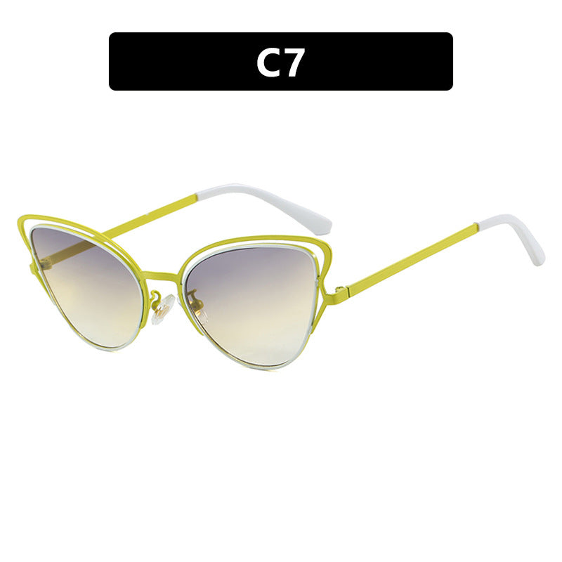 Damen Cat-Eye Brille mit edlem Metallrahmen und komfortabler Passform Brehn