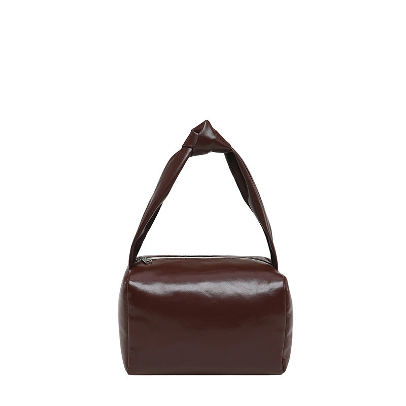 WoVintage-inspirierte strukturierte Handtasche Brehn