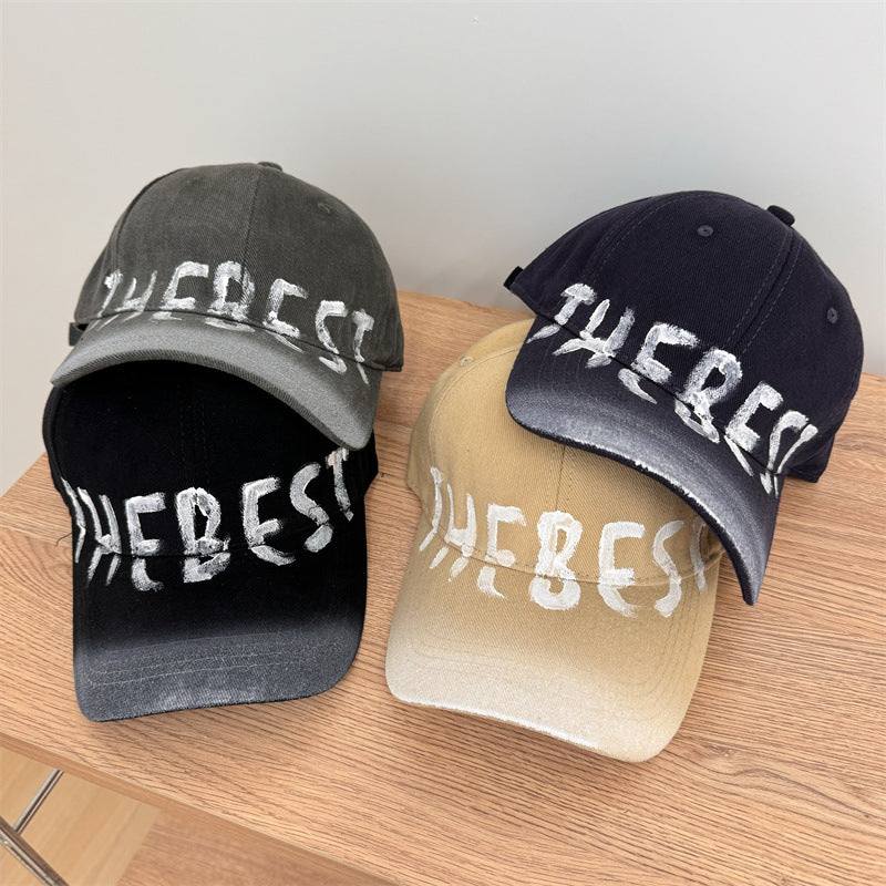 Damen Vintage Denim Baseball Cap Brehn