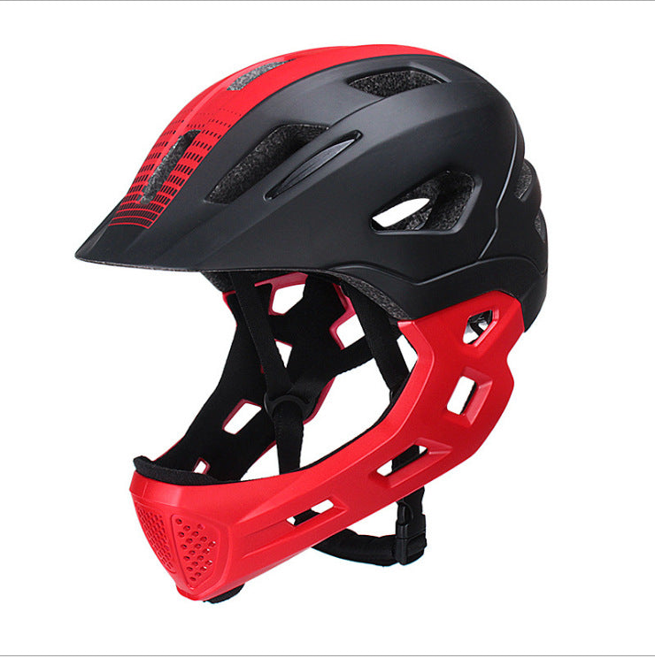 wandelbare mountainbike-helm mit abnehmbarem Kinnschutz und Hochflussbelüftung Brehn