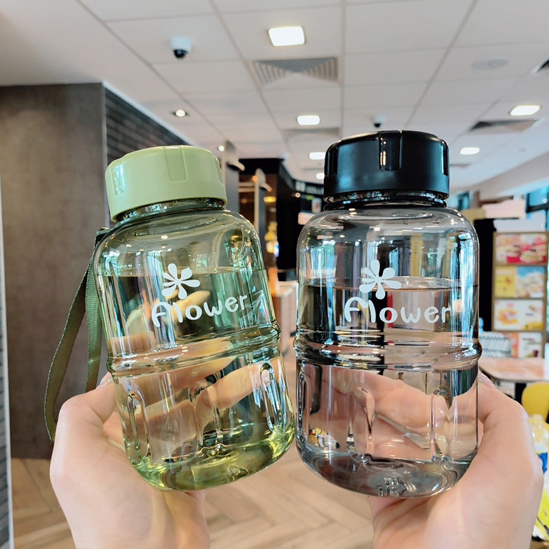 Damen Praktische Wasserflasche mit abnehmbarer Trageschlaufe Brehn