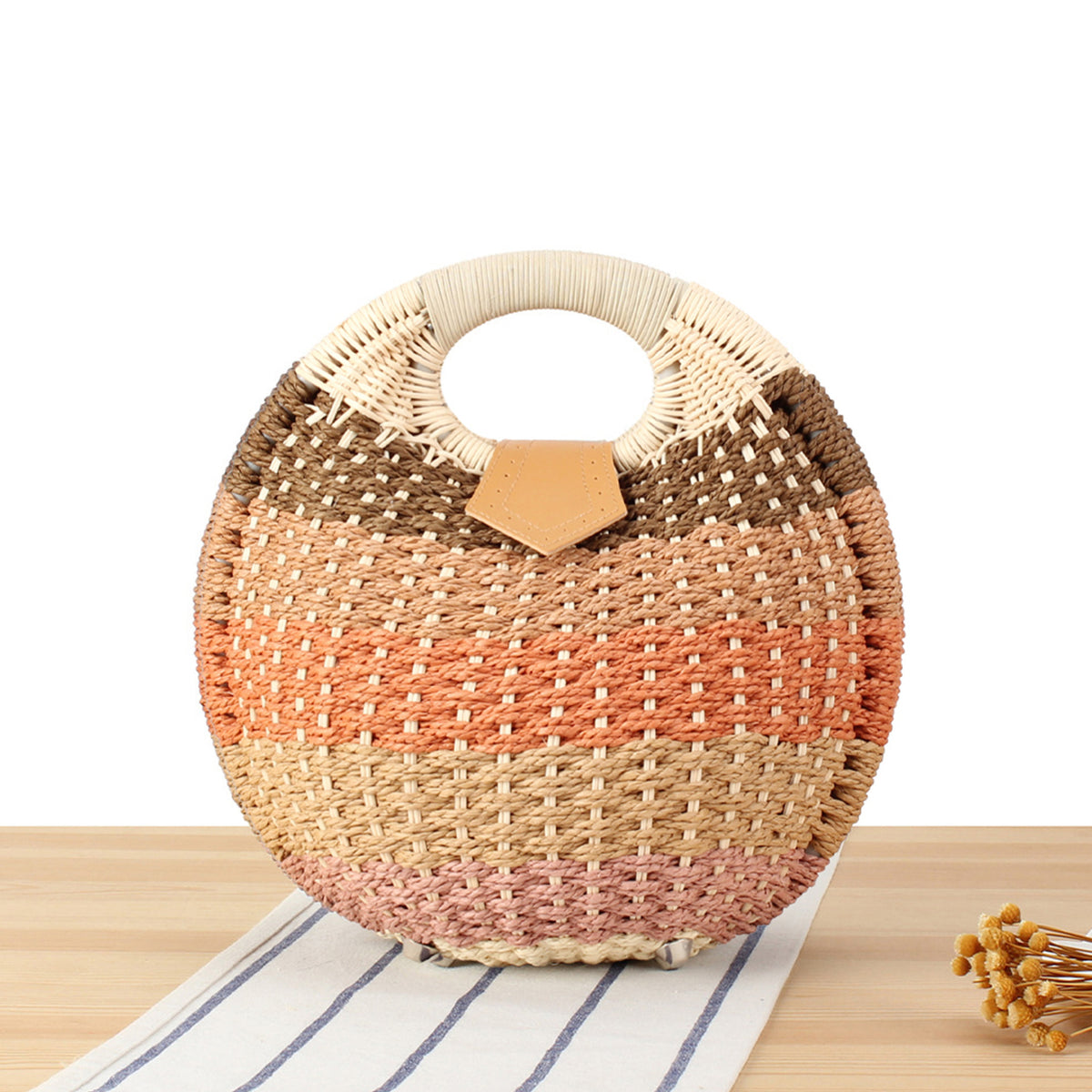 Handtasche Im Modernen Korbdesign Brehn