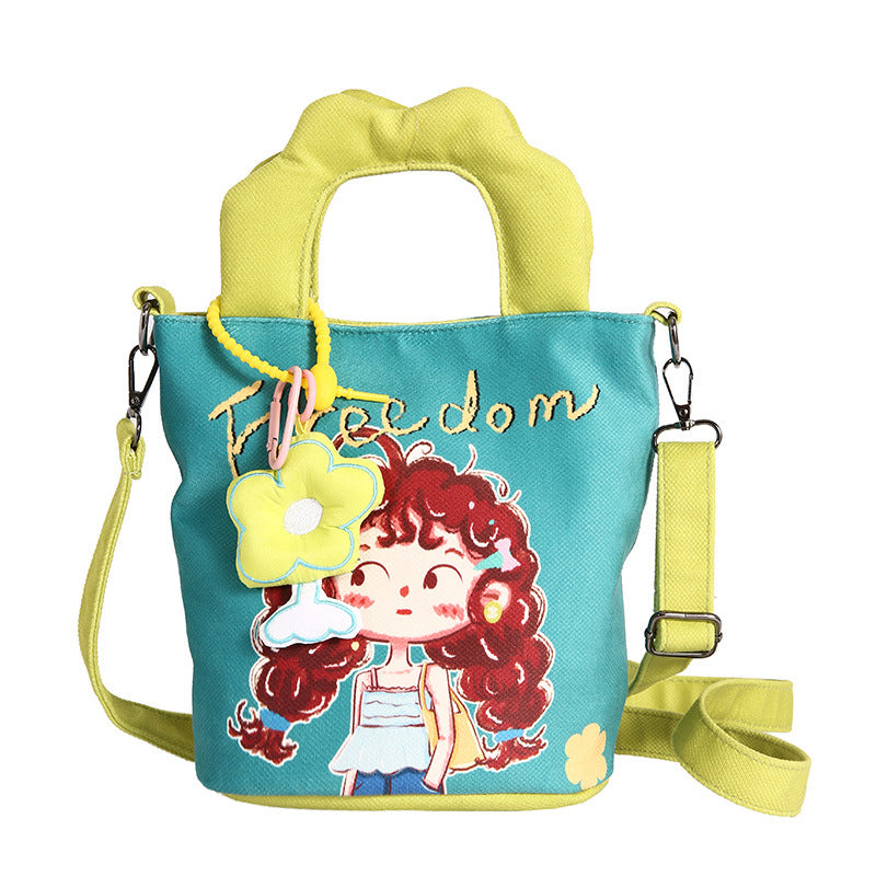Plüsch-Handtasche Im Frechen Kindermotiv Brehn