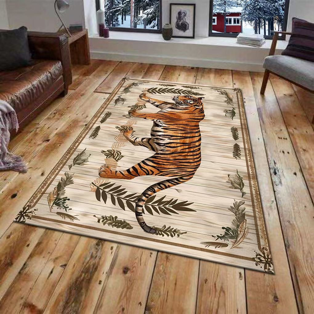 3D-gedrucktes Tiger-Wandmural Brehn