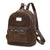 Weiches Wildleder-Reiserucksack