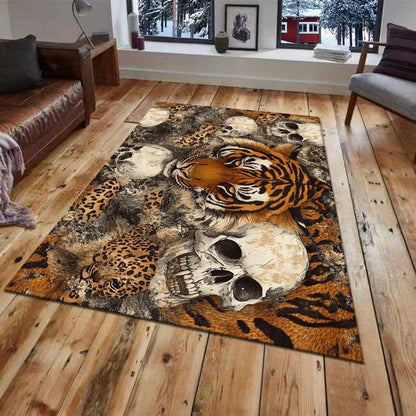 3D-gedrucktes Tiger-Wandmural Brehn