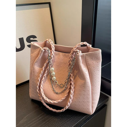 Luxuriöse strukturierte Handtasche Brehn