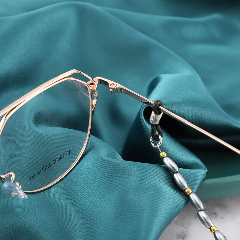 Stylische Perlenbrille Kette Brehn