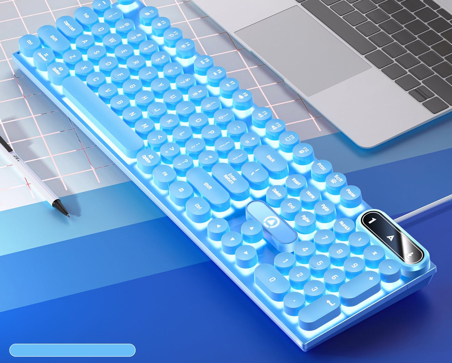 Retro Mechanische Tastatur Brehn
