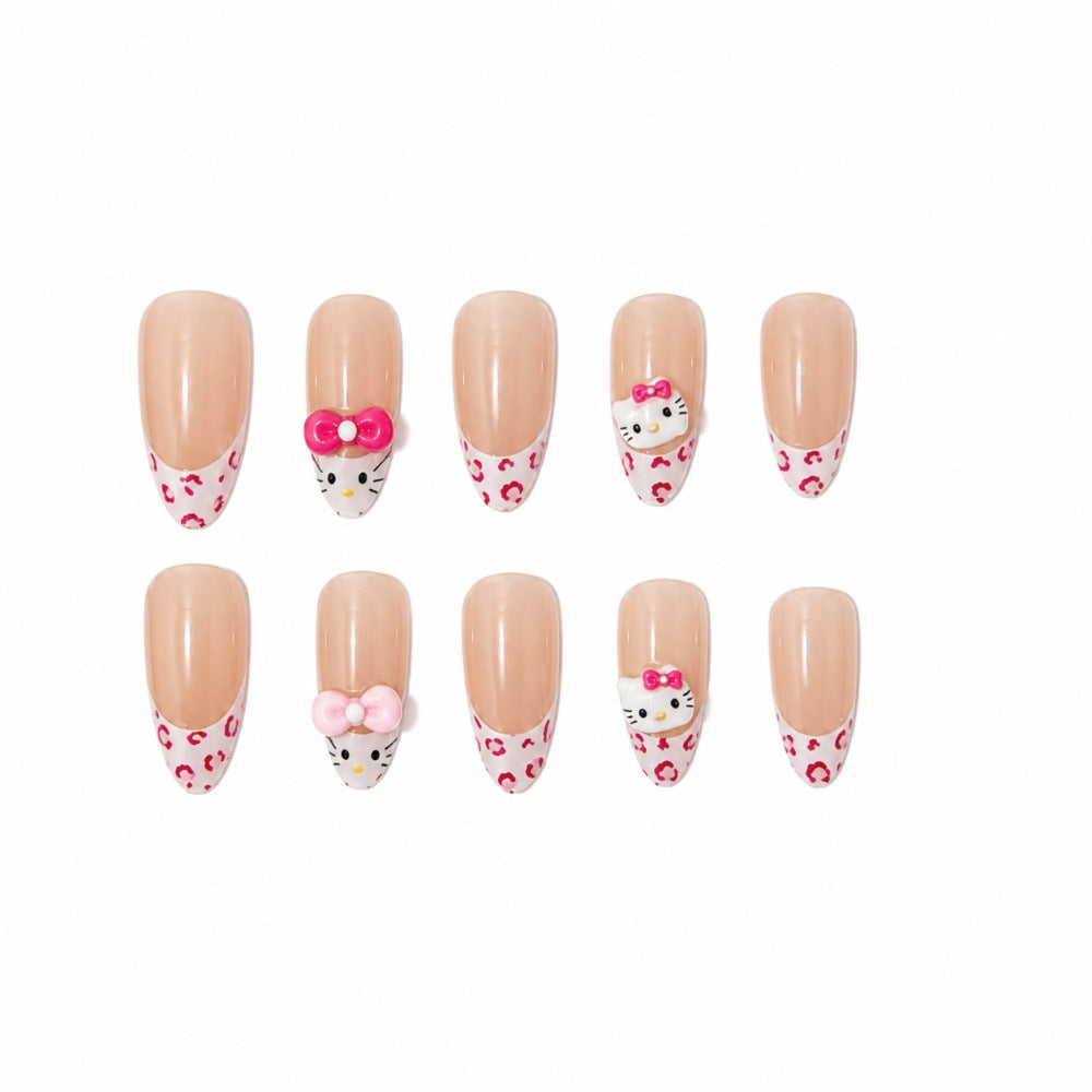Charakter-verzierte Press-On-Nagelset Brehn