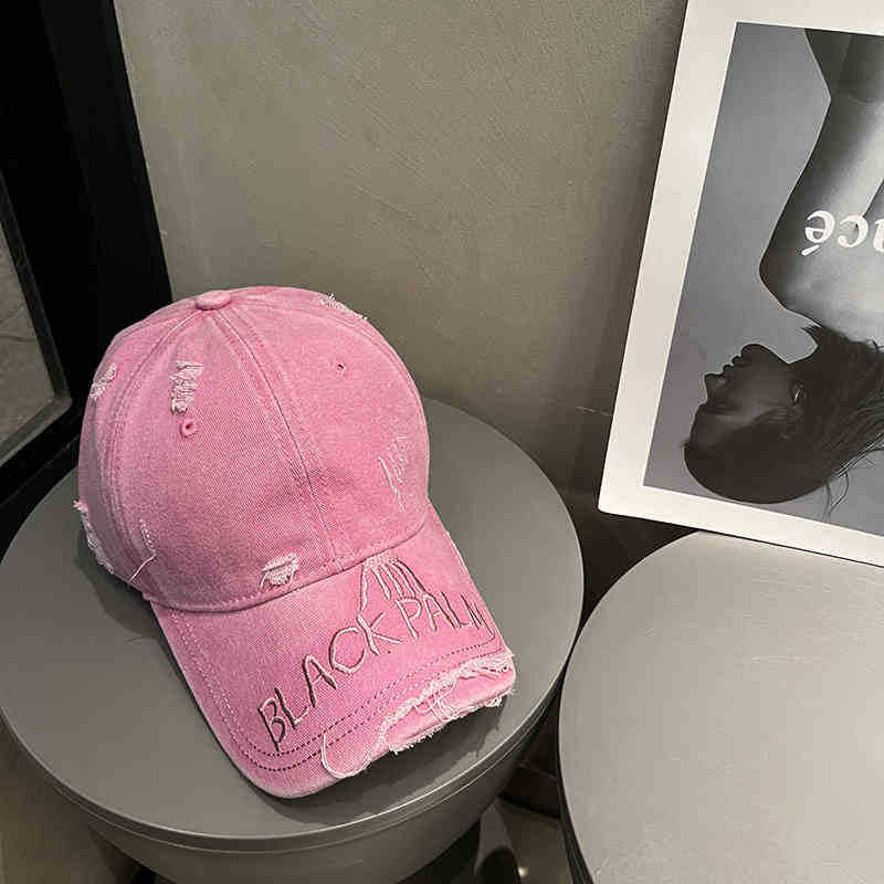 Damen Destroyed Denim Baseball Cap Brehn 1784188369