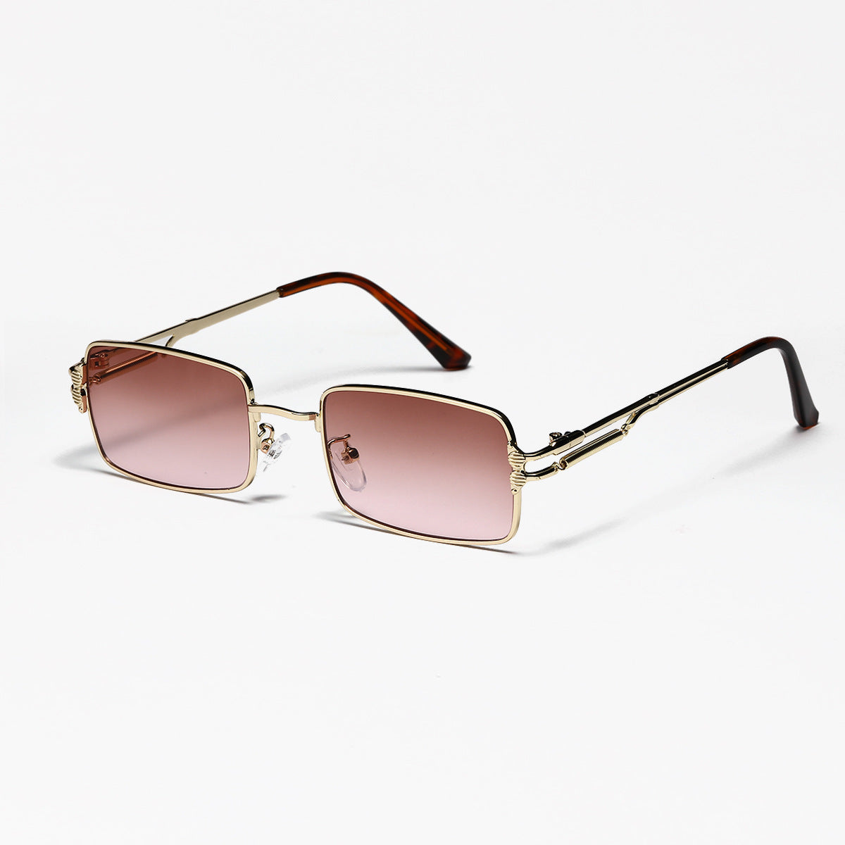 Damen stilvolle Sonnenbrille mit angesagtem rechteckigen Rahmen Brehn