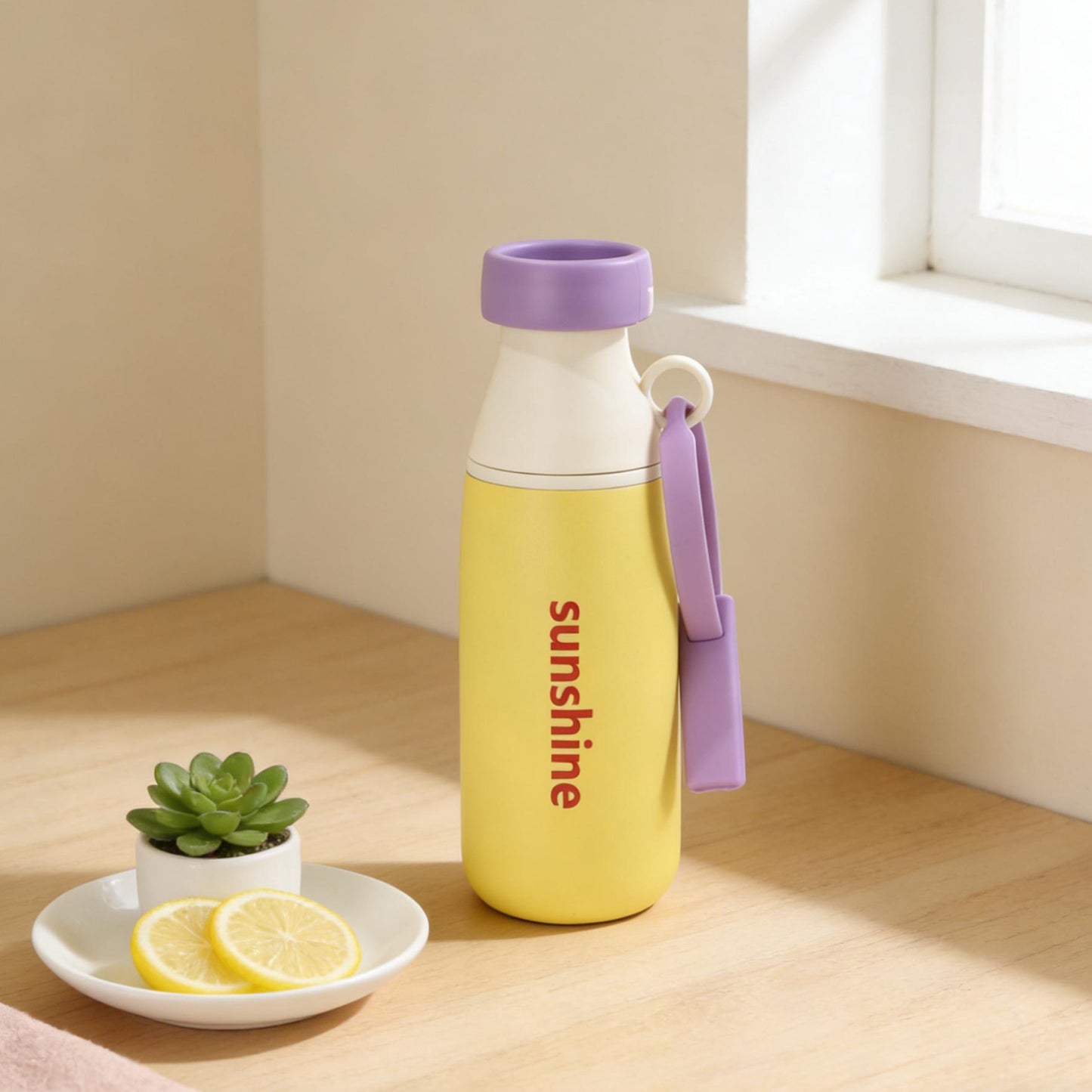 Damen Isolierte und strapazierfähige Sporttrinkflasche Brehn