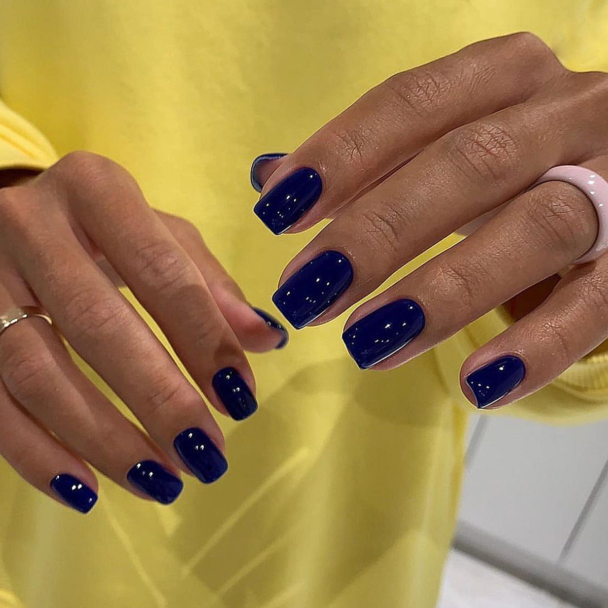 Glänzende Gel-Nagelkunstverlängerungen Brehn