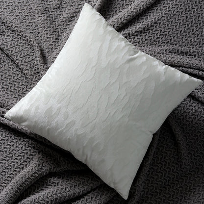 Plüschtexturierte Samtviereckige Wurfkissenbezüge mit geprägtem Tiermotiv-Jacquard