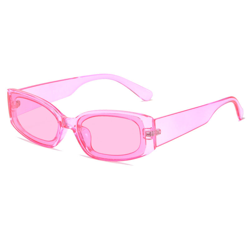 Damen modische Sonnenbrille im futuristischen Design Brehn